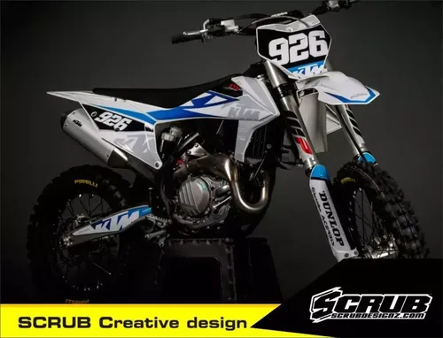 KTM graphics SX SXf 125 150 250 350 450 2013 2014 2015 '13 '14 '15 SCRUB decals