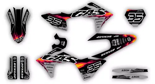 Gas Gas 2024 2025 MC MC-F EX EX-F 125 250 300 350 450 Graphics Decals