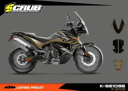 KTM ADVENTURE 2019-2022 790 R 890 R Rally Graphics Decals Stickers