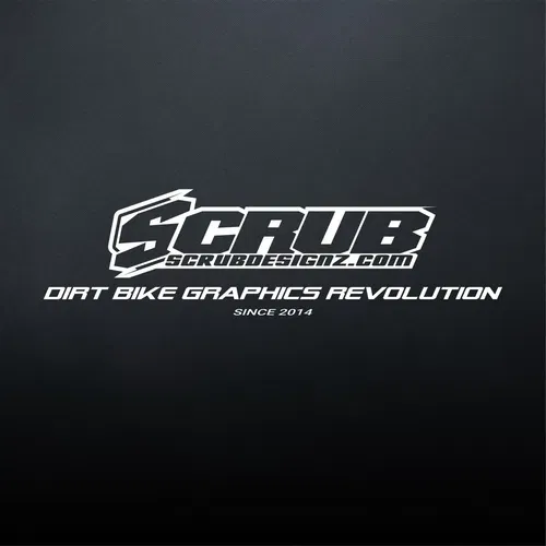 Plastics + Graphics RM Restyle Suzuki RM125 RM250 2004-2008  fitted decals