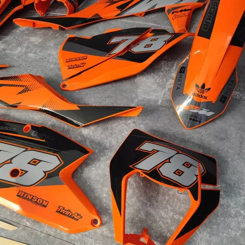 Plastics + Graphics KTM XC-W XCF-W EXC EXC-F 2017 2018 2019 Custom Race Number