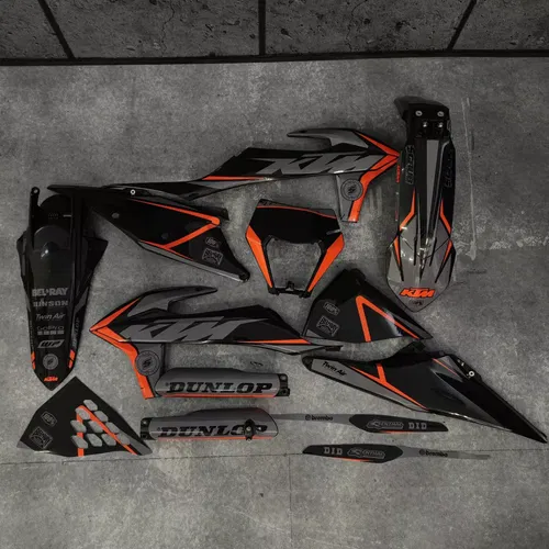 Plastics + Graphics KTM 2020 2021 2022 2023 XC-W XCF-W EXC EXC-F decals stickers