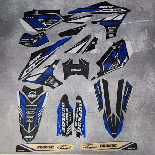 Yamaha WR250F 2020-2024 WR450F 2019-2023 WRF Graphics Decals Stickers kit set