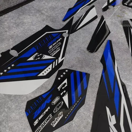 Yamaha WR250F 2020-2024 WR450F 2019-2023 WRF Graphics Decals Stickers kit set