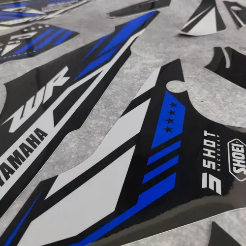 Yamaha WR250F 2020-2024 WR450F 2019-2023 WRF Graphics Decals Stickers kit set