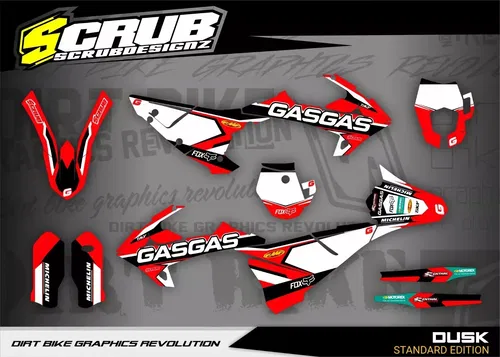 Gas Gas EC EC-F 2018 2019 2020 Graphics stickers decals kit