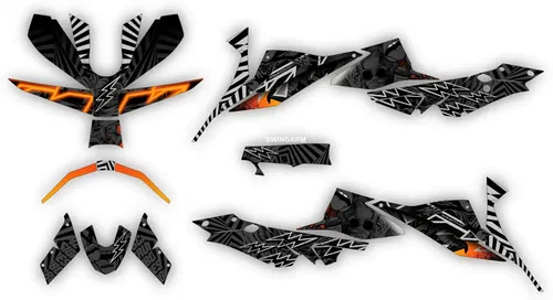 KTM 1290 Super Duke R 2020 2021 2022 2023 Graphics decals stickers