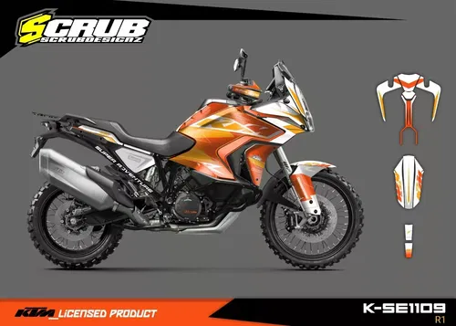 KTM Super Adenture R/S 1290  2021 2022 2023 Graphics decals stickers kit set