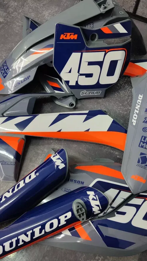 Plastics + Graphics KTM 2016 2017 2018 125 250 300 350 450 XC XC-F SX SX-F SCRUB