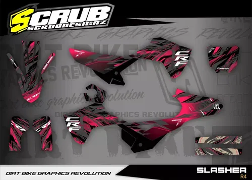 Restyle Plastics + Graphics for Honda CRF450R 2021-2024 CRF250R 2022-2024