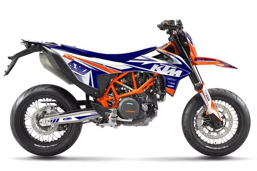 Graphics Kit KTM 690 SMC R 2019 2020 2021 2022 2023 Decals Supermoto  SCRUB
