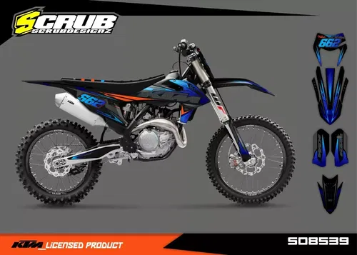 Graphics KTM 2020-2023 XC-W XCF-W EXC EXC-F decals stickers custom race number