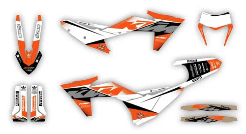 Graphics Kit KTM EXC EXC-F XC-W XCF-W 2024 2025 150 250 300 350 450 500 decal