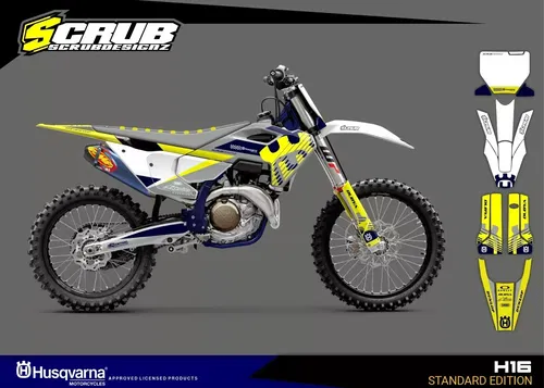 Husqvarna 2023 2024 TC FC TX FX 125 150 250 300 350 450 Graphics decals stickers