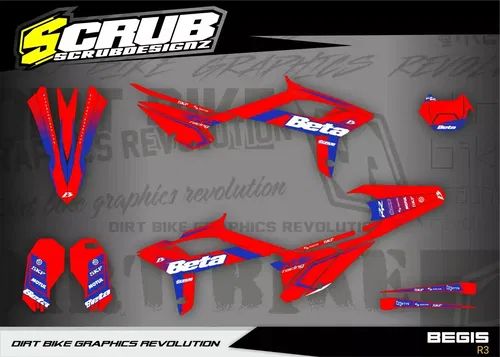 Beta RR 2020 2021 2022 125 200 250 300 350 390 430 480 Graphics Stickers Decals