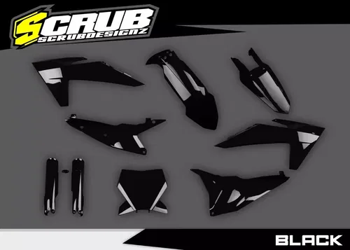 Plastics + Graphics applied KTM 2023 2024 XC XC-F SX SX-F  125 250 300 350 450