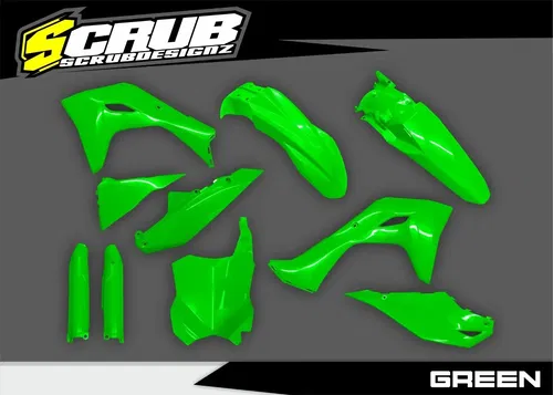 Plastics + Graphics Kawasaki KX450 2024-2025 KX250 2025 KXF KX450X
