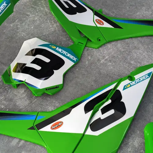 Plastics + Graphics Kawasaki KX450 2024-2025 KX250 2025 KXF KX450X