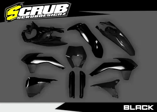 Plastics + Graphics KTM 2016 XC-W XCF-W EXC EXC-F Custom race number