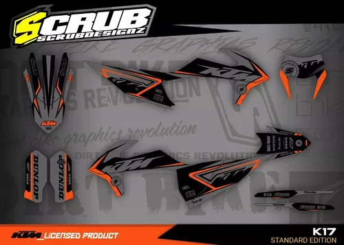 Plastics + Graphics KTM 2020 2021 2022 2023 XC-W XCF-W EXC EXC-F decals stickers