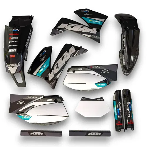 Plastics + Graphics KTM LC4 SMC 620-660 1999-2004 LED Tail light included