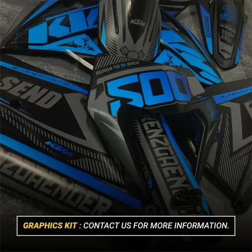 Plastics + Graphics Yamaha YZ 85 2019-2021 Restyle | Custom race number