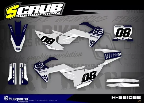 Plastics + Graphics 2025 Husqvarna TC FC FX TX