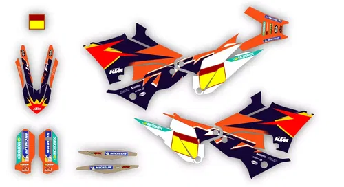 KTM 450 RALLY REPLICA 2021 2022 2023 2024 2025 Graphics decals stickers