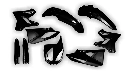 Plastics + Graphics Yamaha YZ125 YZ250 2008-2021 decals stickers applied