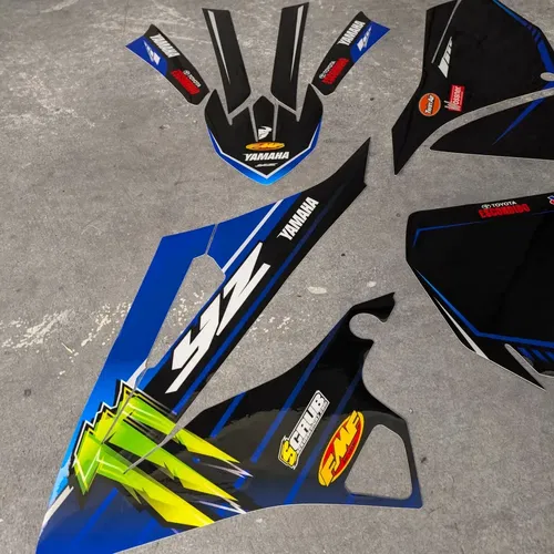 Graphics Stickers Decals kit for Yamaha YZ125 YZ250 2022-2025 2-Stroke