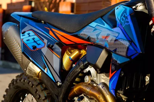 Plastics + Graphics applied KTM 2016-2018 XC XC-F SX SX-F Custom race number