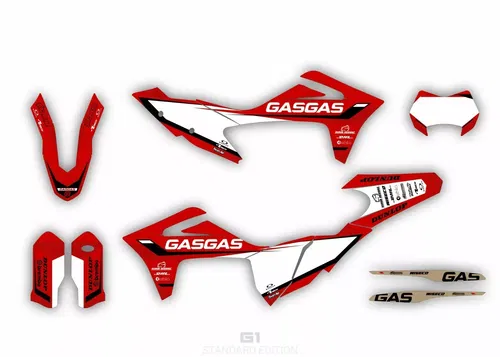 Gas Gas EC EC-F 2021 2022 2023 250 300 350 Graphics Decals Stickers