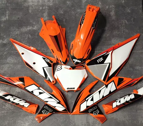 Plastics + Graphics KTM 2019 2020 2021 2022 SX SX-F XC XC-F applied