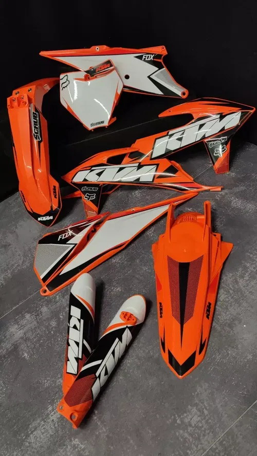 Plastics + Graphics KTM 2019 2020 2021 2022 SX SX-F XC XC-F applied