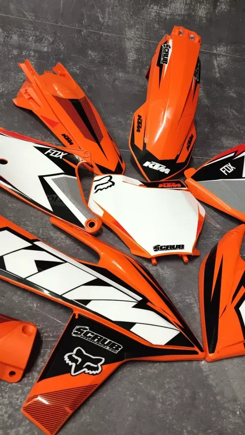 Plastics + Graphics KTM 2019 2020 2021 2022 SX SX-F XC XC-F applied