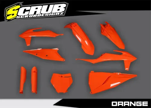 Plastics + Graphics KTM 2019 2020 2021 2022 SX SX-F XC XC-F applied