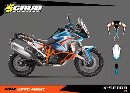 KTM Super Adenture R/S 1290  2021 2022 2023 Graphics decals stickers kit set
