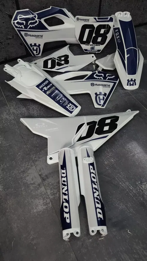 Plastics + Graphics Husqvarna 2023 2024 TC FC FX TX 125 150 250 300 350 450