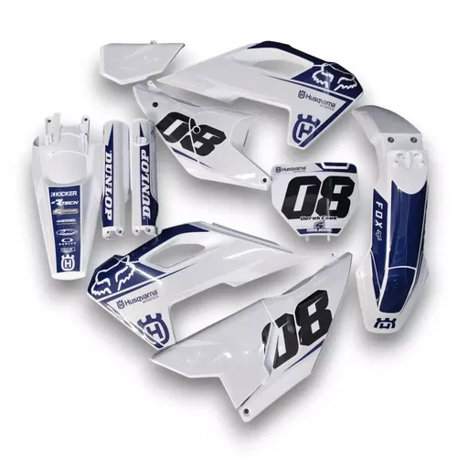 Plastics + Graphics Husqvarna 2023 2024 TC FC FX TX 125 150 250 300 350 450