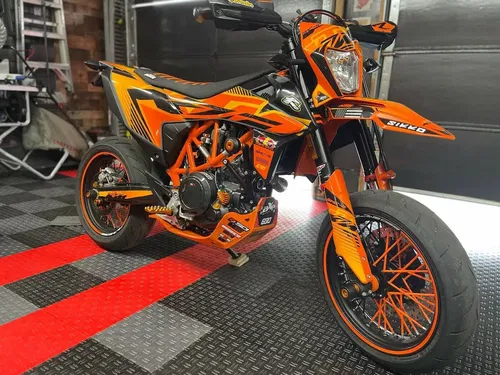 Graphics Kit KTM 690 SMC R 2019 2020 2021 2022 2023 2024 Decals Supermoto SCRUB
