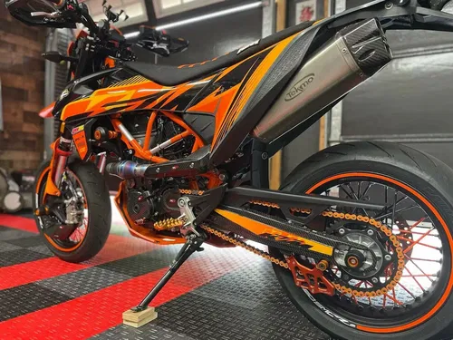 Graphics Kit KTM 690 SMC R 2019 2020 2021 2022 2023 2024 Decals Supermoto SCRUB