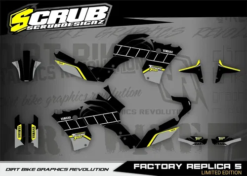 Yamaha Ténéré 700 2019 2020 2021 2022 2023 2024 Tenere Graphics decals stickers