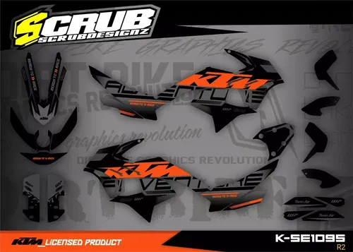 KTM 790 890 Adventure R / S  2019 2020 2021 2022 Graphics decals stickers kit
