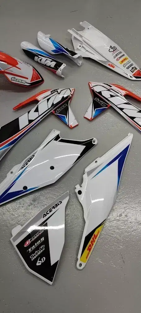 Plastics + Graphics KTM 2019 2020 2021 2022 SX SX-F XC XC-F applied