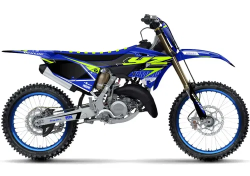 Fluo Graphics Decals Kit Yamaha YZ125 YZ250 2022 2023 2024 2025 + Race Number