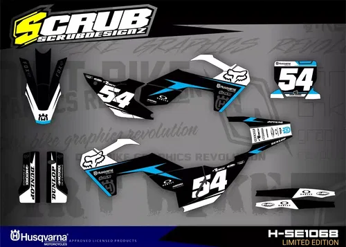 Plastics + Graphics 2025 Husqvarna TC FC FX TX