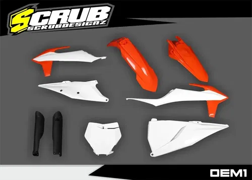 Plastics Kit KTM SX SX-F XC XC-F 2019-2022 OEM color