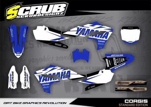 Graphics decals stickers kit Yamaha YZ250F 2019-2023 YZ450F 2018-2022