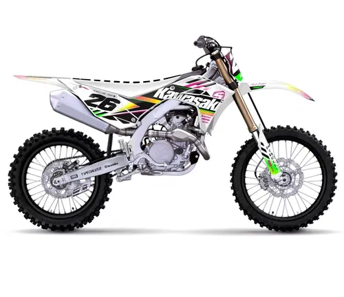 Kawasaki KX450 2024 2025 KX250 2025 Graphics Decals Stickers SCRUB