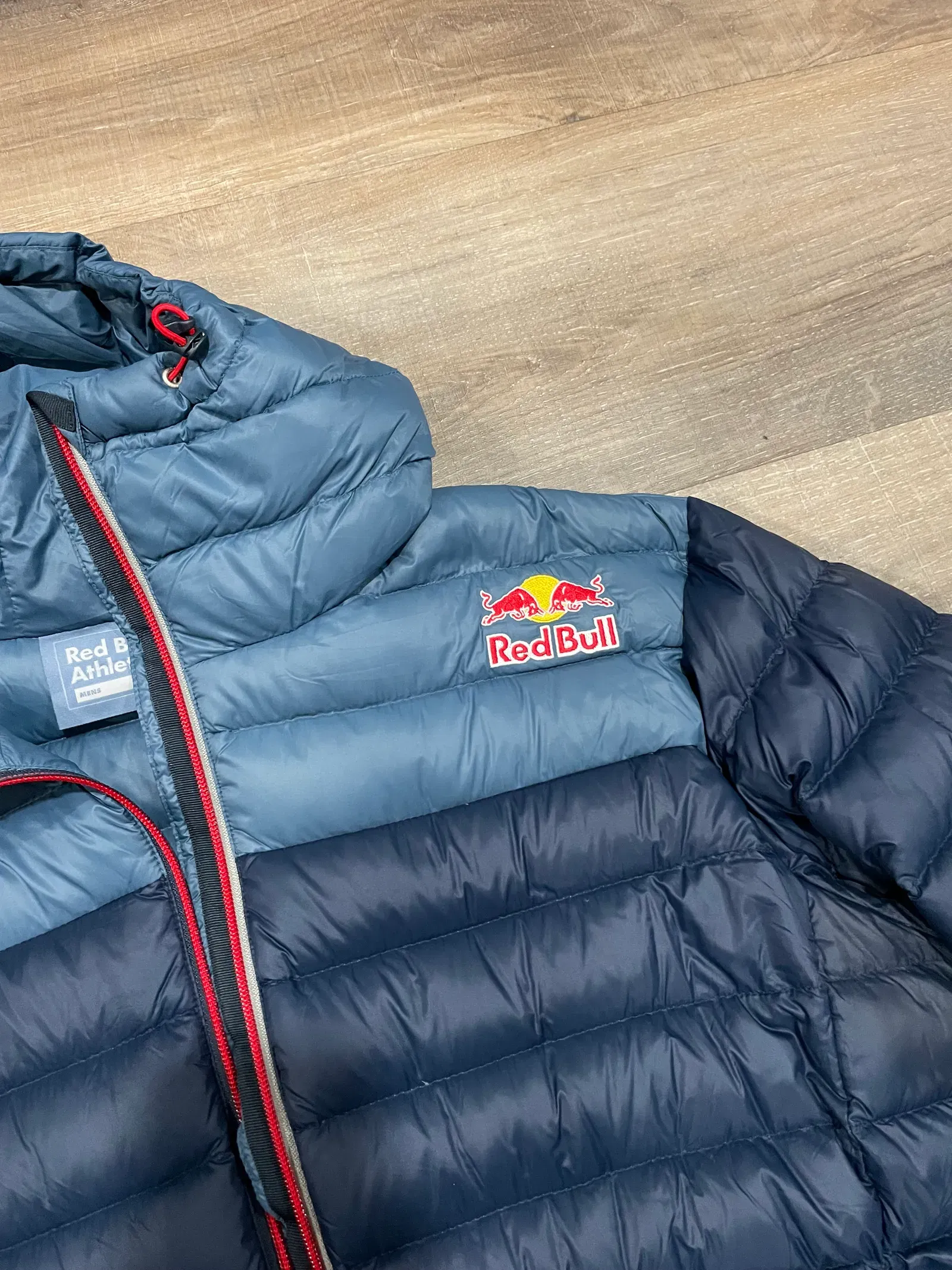 Red Bull Athlete Only Puffer Jacket XL RARE